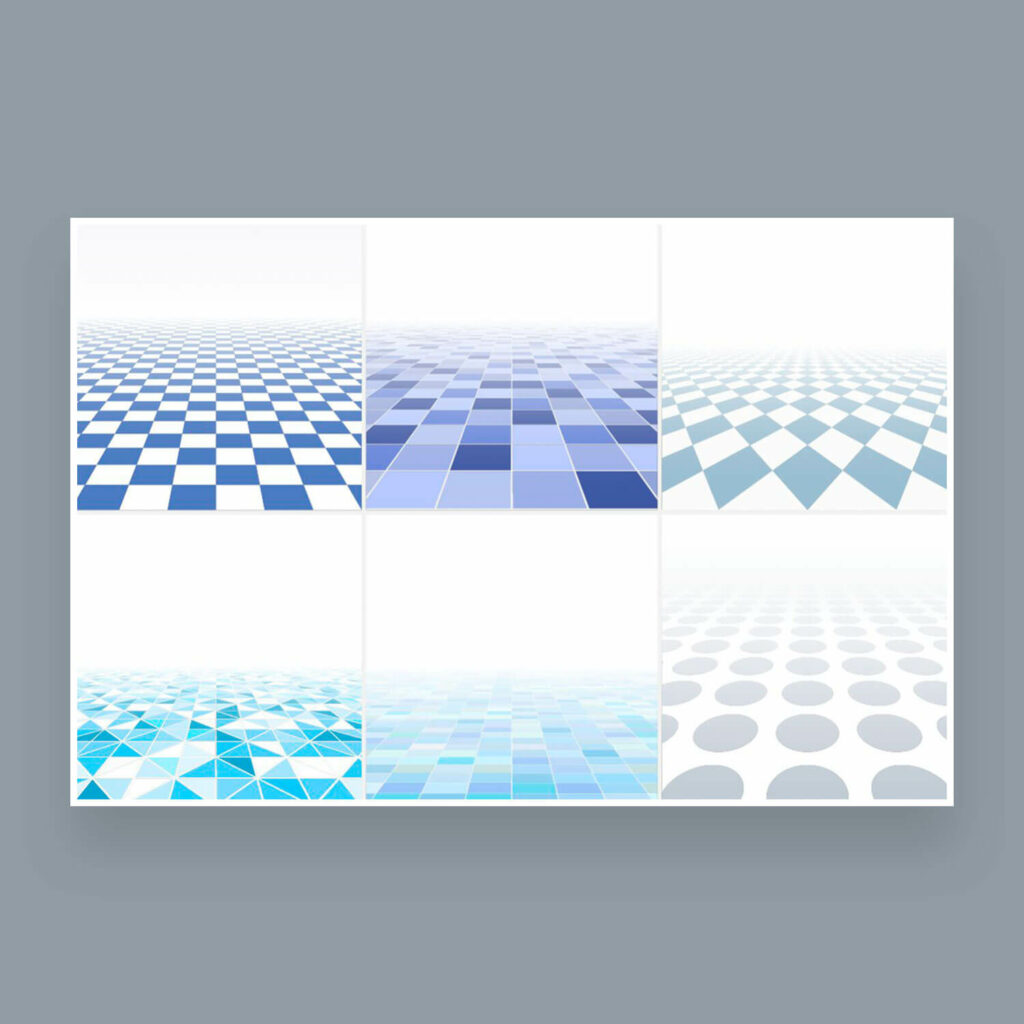 Blue tile abstract backgrounds – MasterBundles