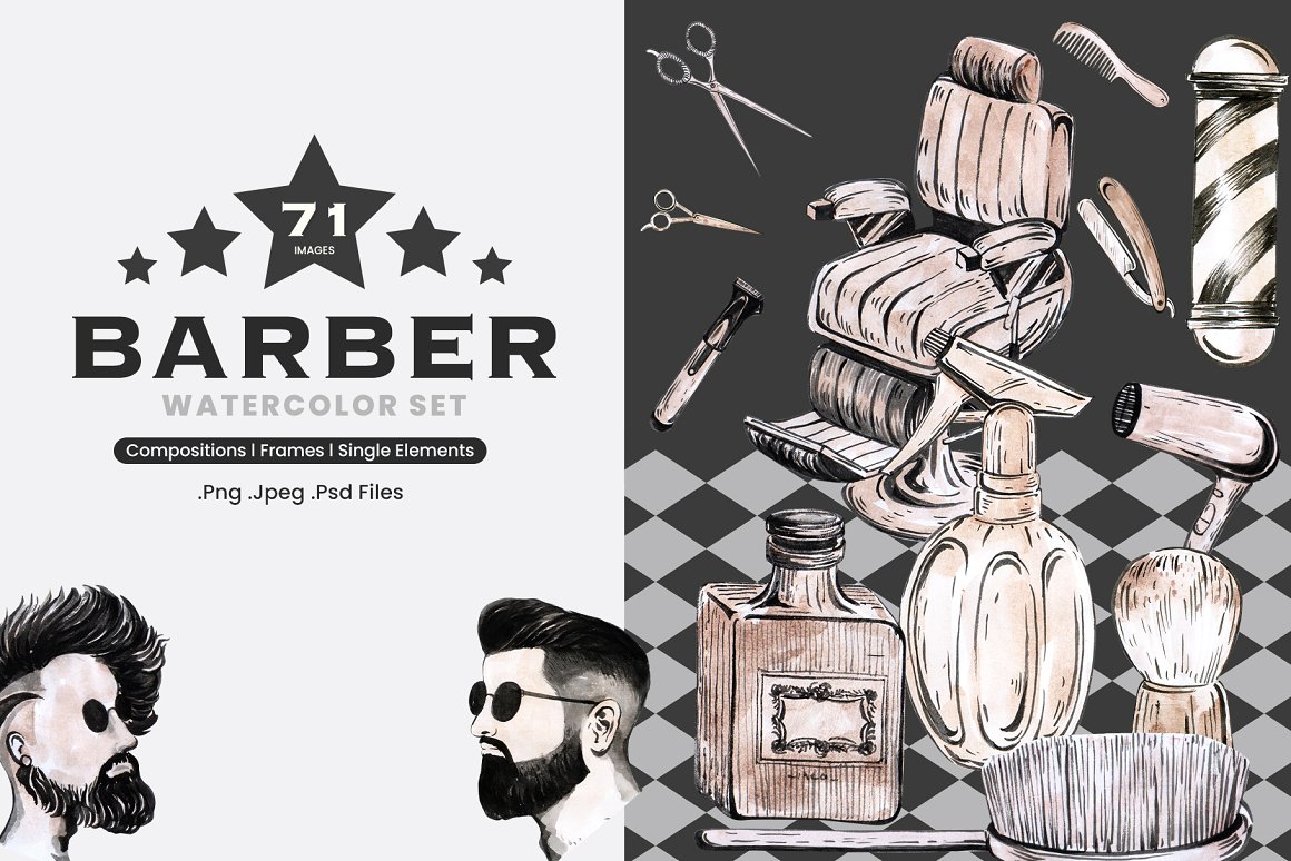 Barbershop theme for you.