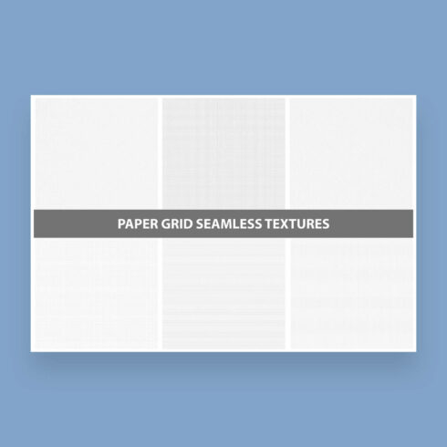 A selection of six patterns of pale gray seamless mesh patterns.