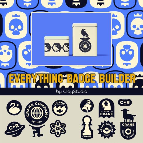 Everything badge builder by ClayStudio.
