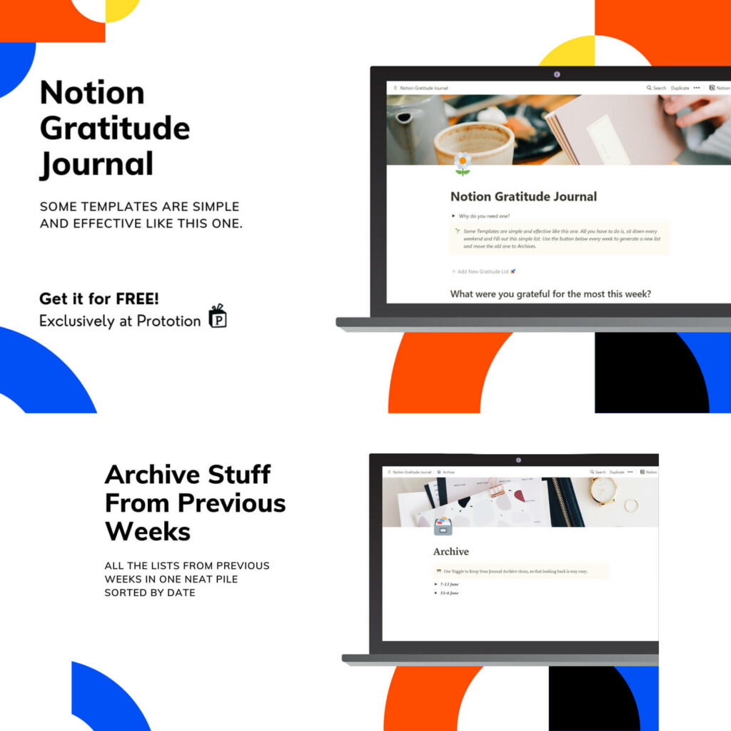Notion Gratitude Journal – MasterBundles
