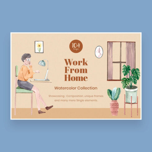 The concept of work from home, remote work.