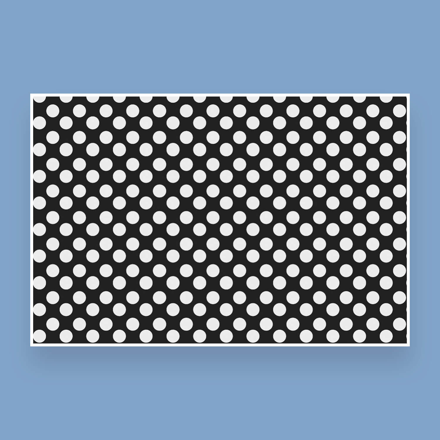 Full bodied bold white dots, dotted seamless pattern.