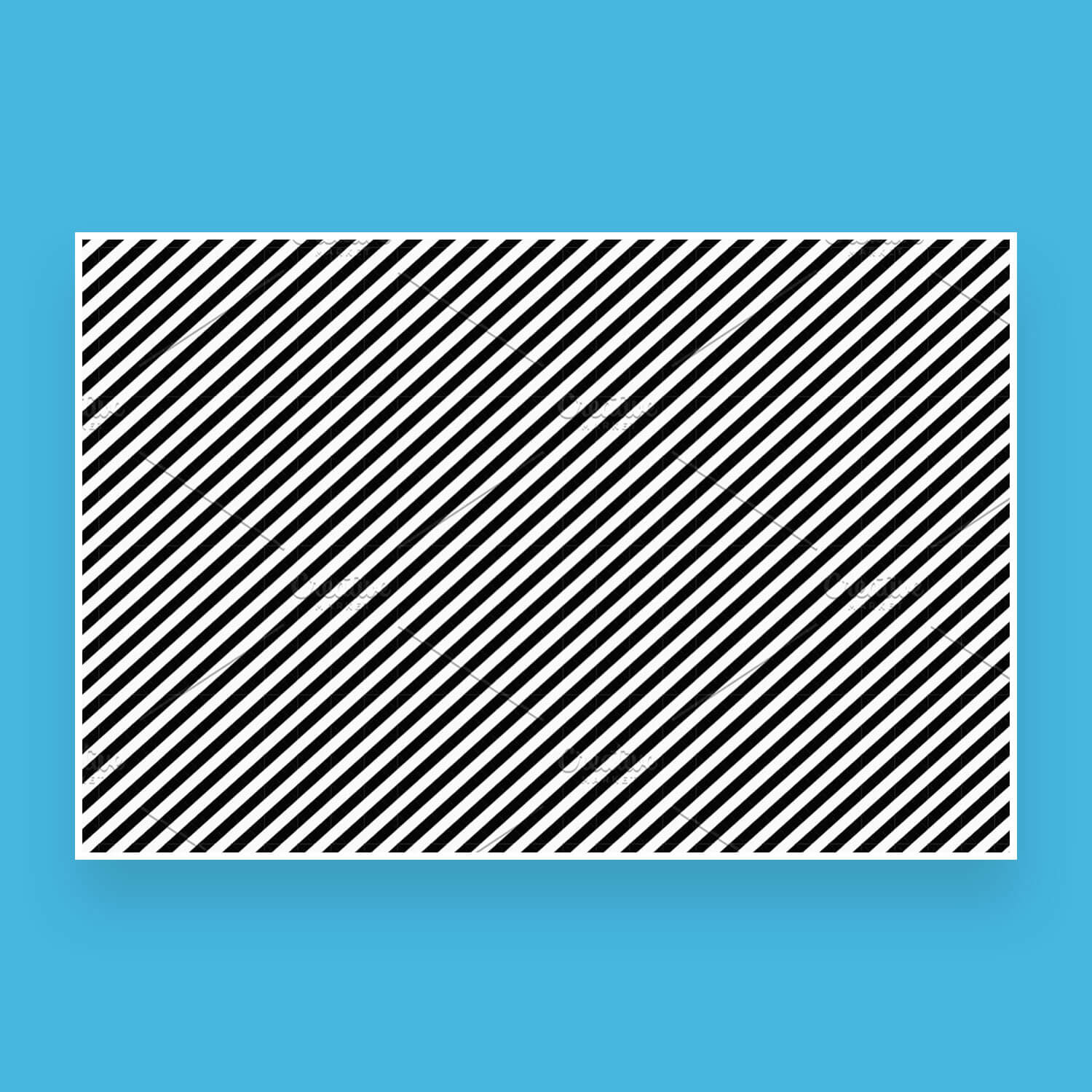 Simple striped black and white pattern, oblique thick lines.