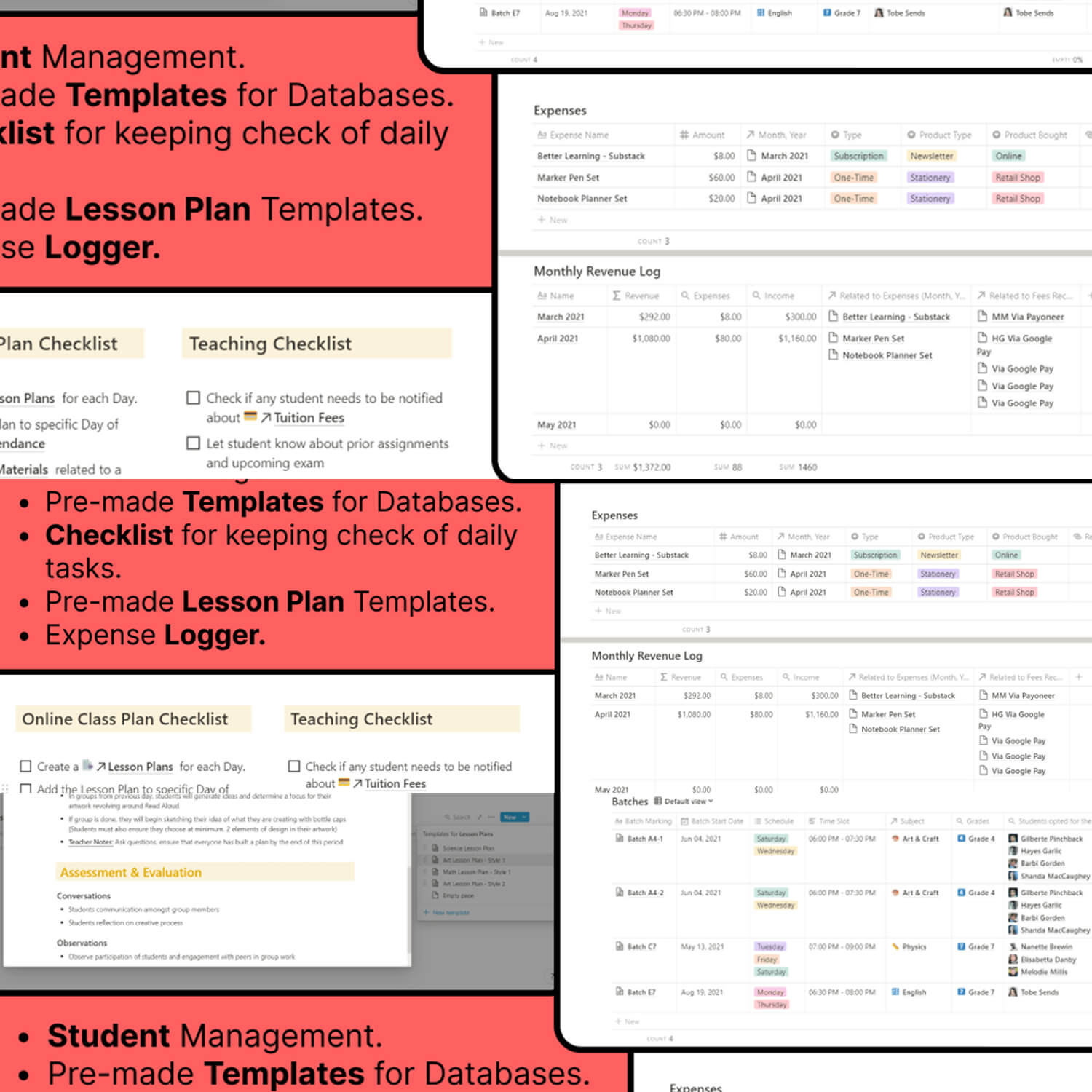 Made Lesson Plan Templates.
