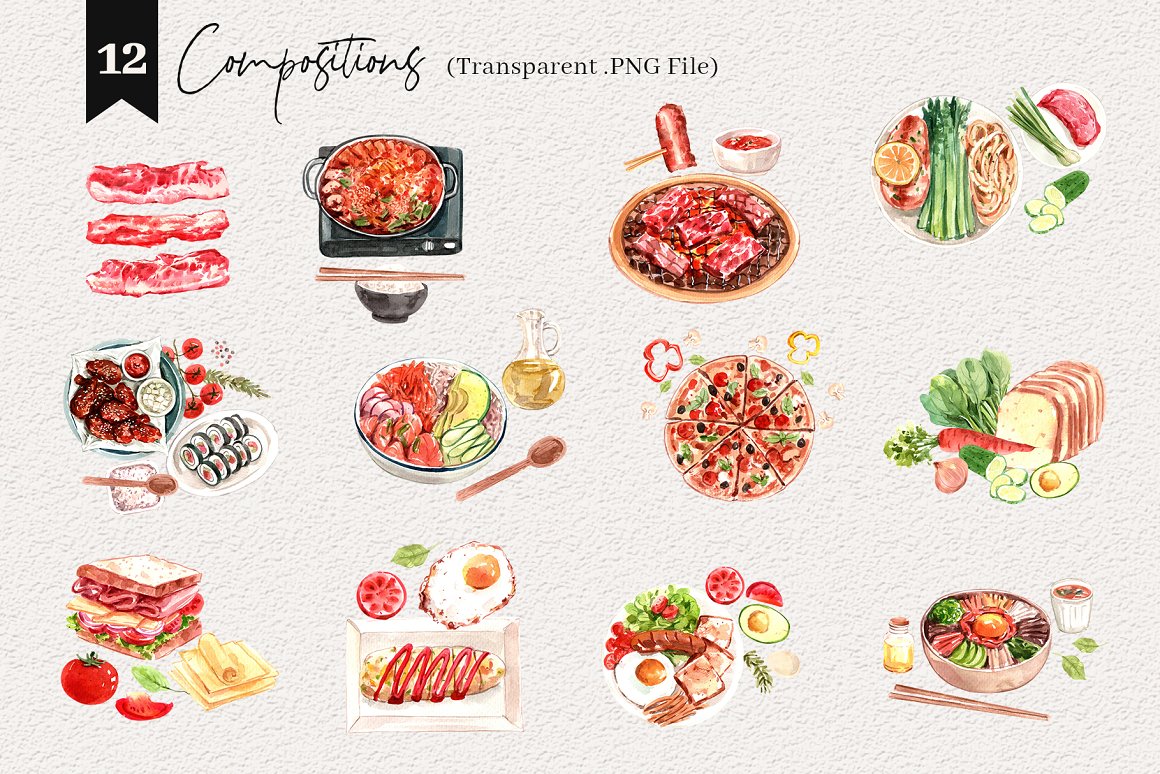 A variety of food in different dishes.