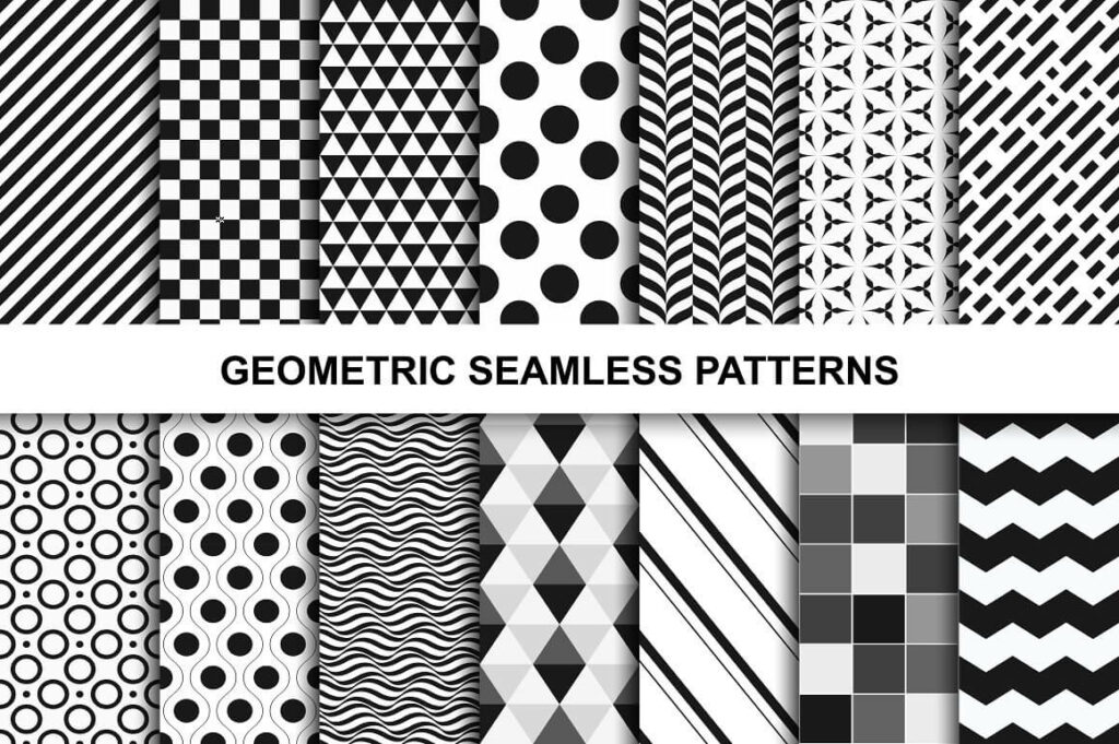 Geometric Seamless Patterns – MasterBundles