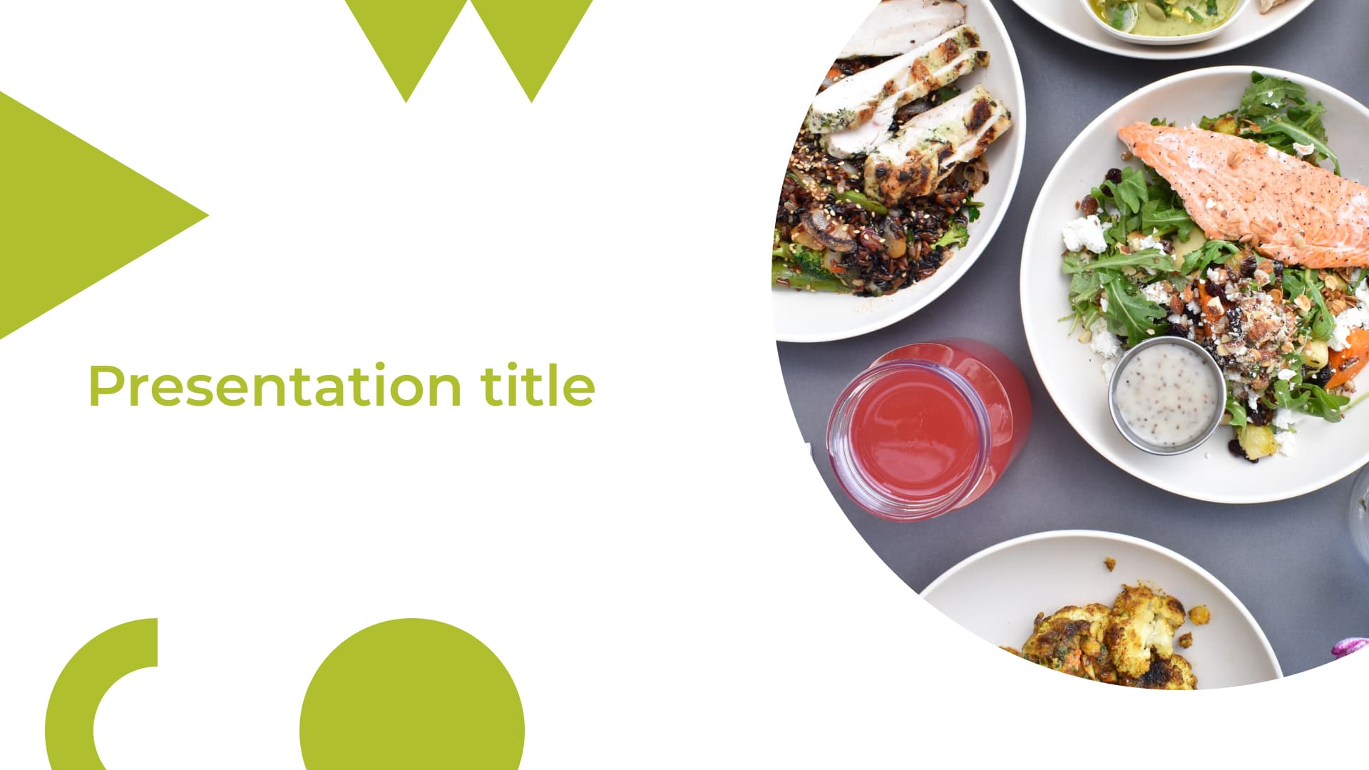 1 Diner Food Powerpoint Templates Free.