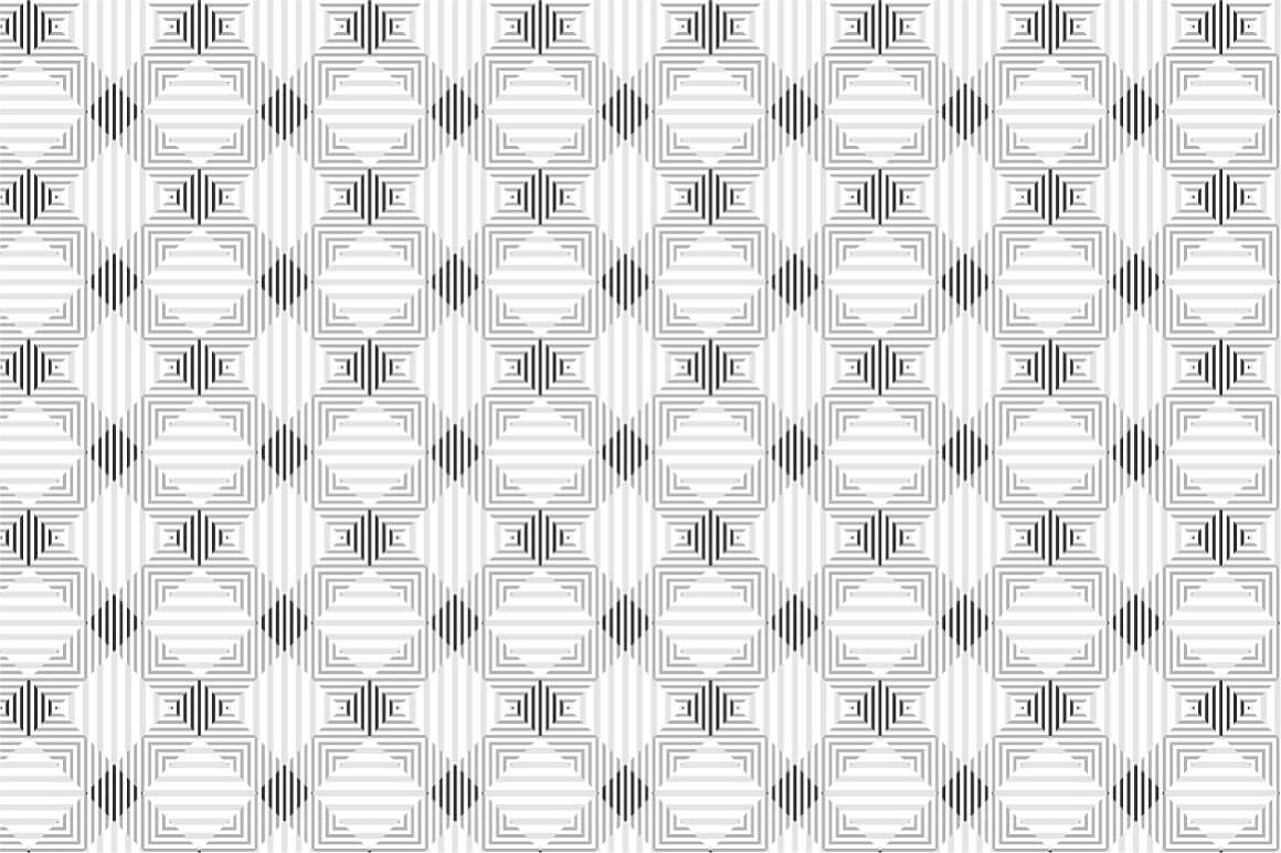Seamless patterns gray-beige texture, rhombuses with vertical stripes.
