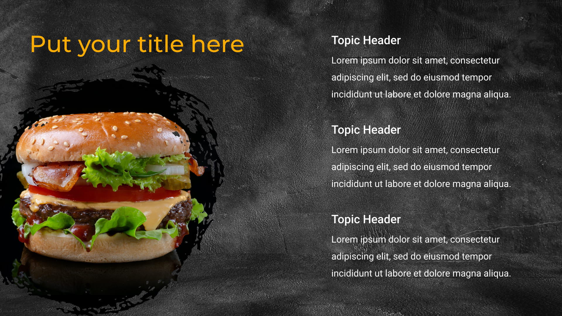 2 Free Fast Food Powerpoint Template.
