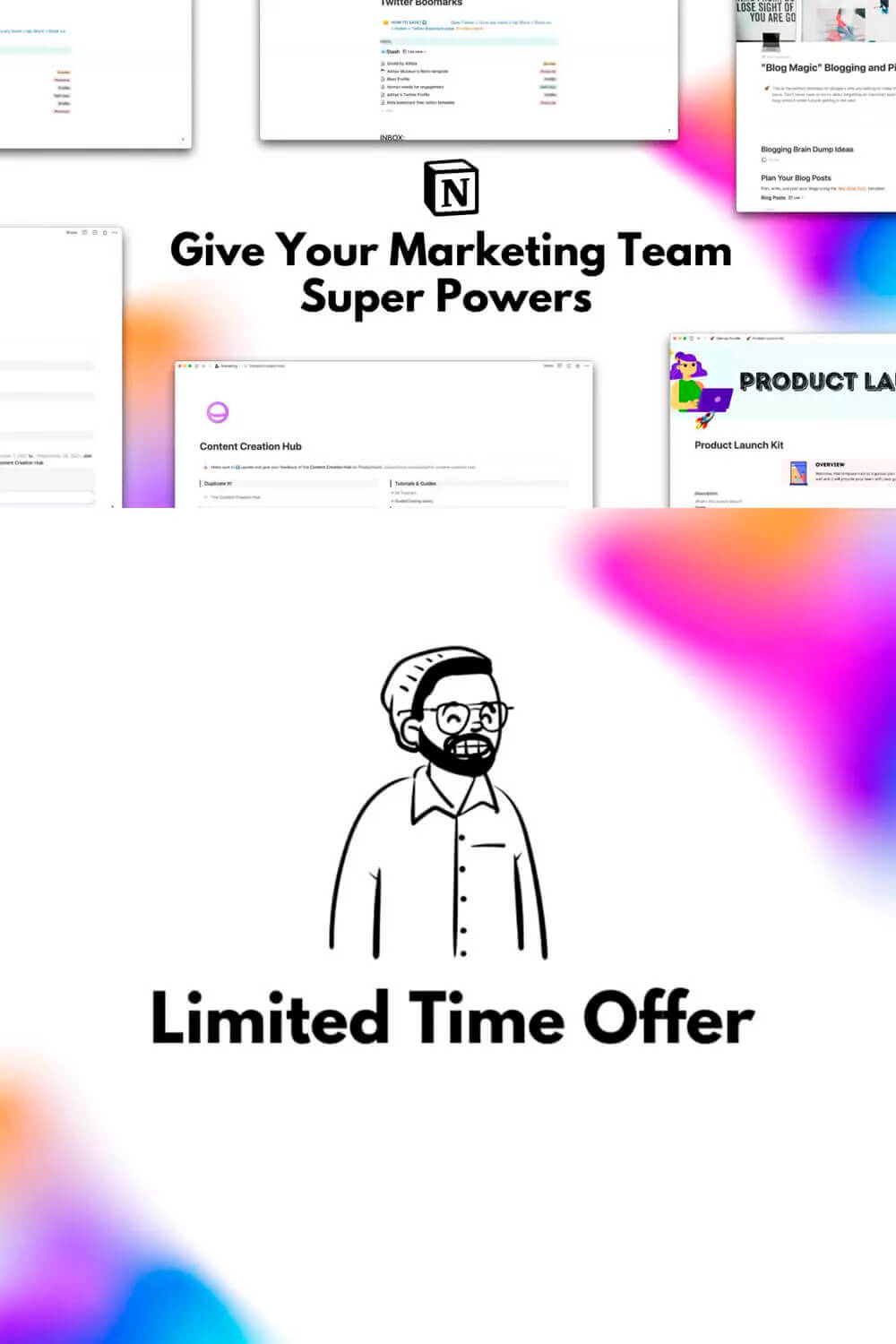 Marketing bundle: Limited Time Offer.