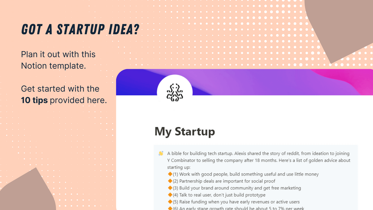 Got a startup idea.