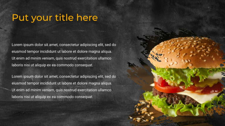 Free Fast Food Powerpoint Template – MasterBundles