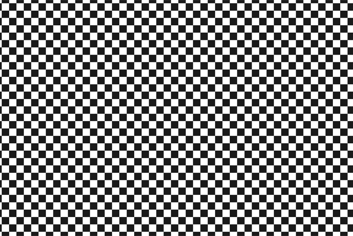 Black and white geometric seamless pattern, chess pattern.