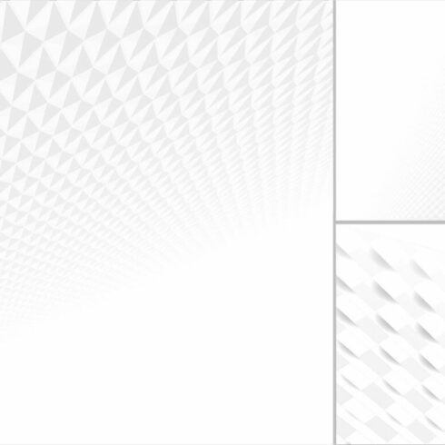 Light white soft abstract background with rhomboid, triangular, square pattern.
