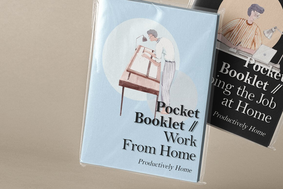 Two Pocket Booklet, Productively Home.
