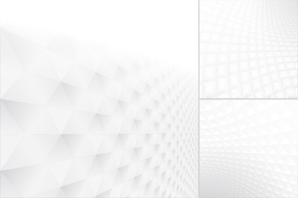 Rhombic pattern of white abstract backgrounds.