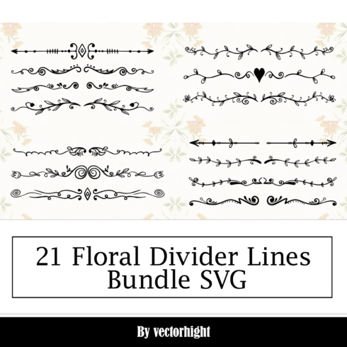 Divider lines bundle.