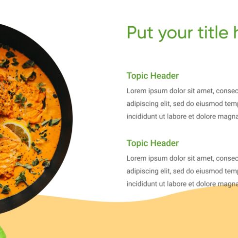 5 Free Powerpoint Templates Food.