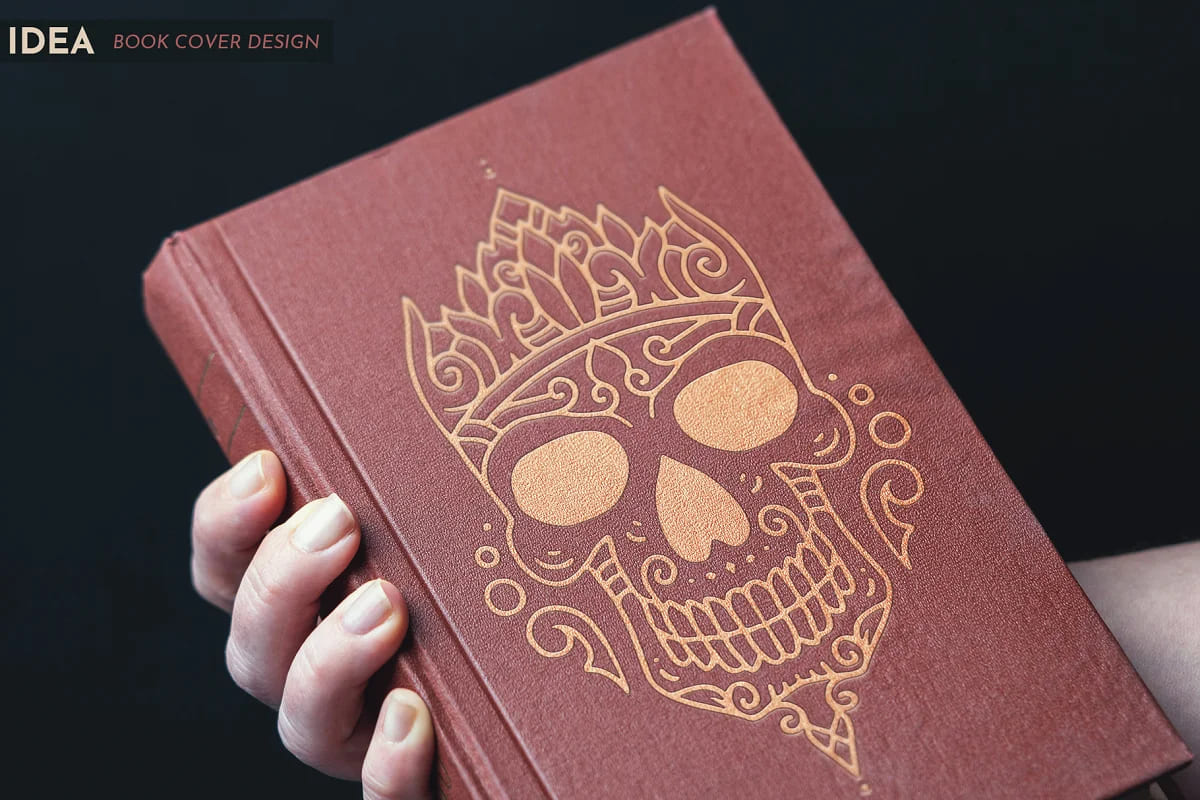 100 decorative skulls, good for book cover design.