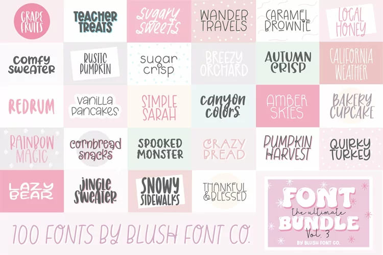 100 fonts the ultimate set.