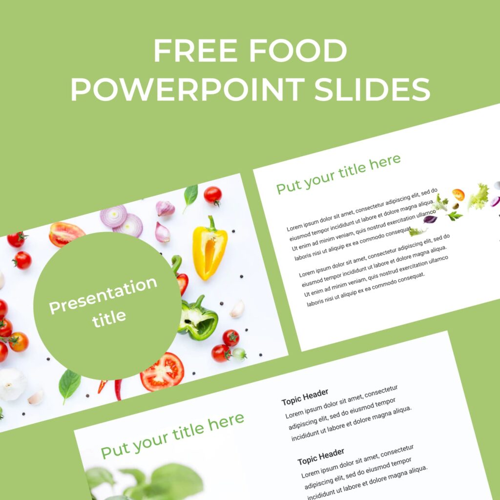 Free Food Powerpoint Slides – MasterBundles