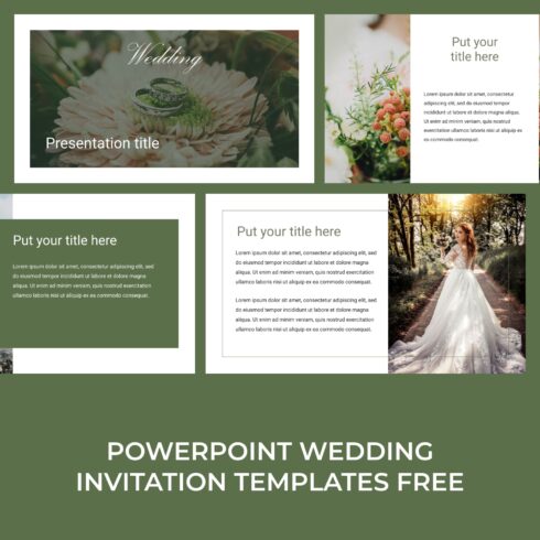 Powerpoint Wedding Invitation Templates Free 1500 1500 1.