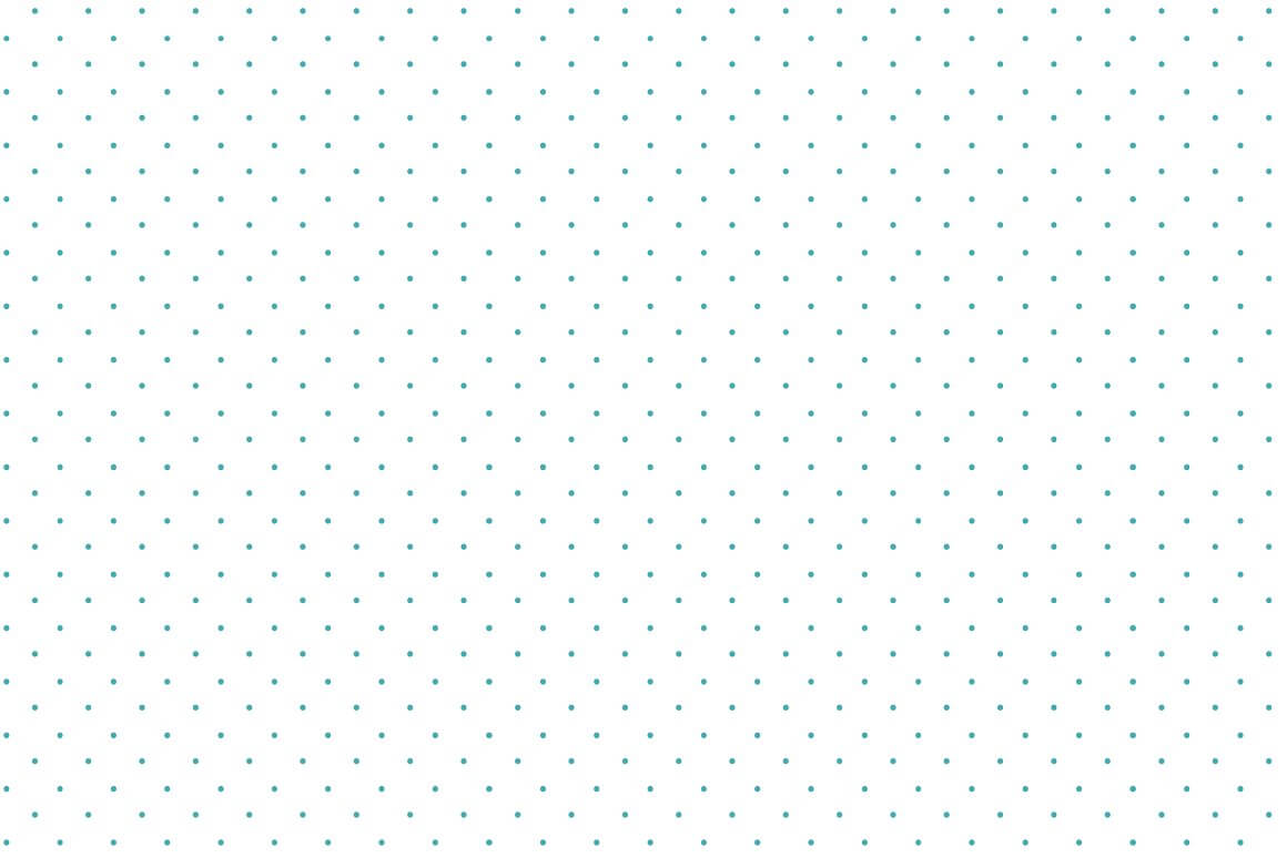 Dotted pattern in turquoise white color, modern seamless pattern.