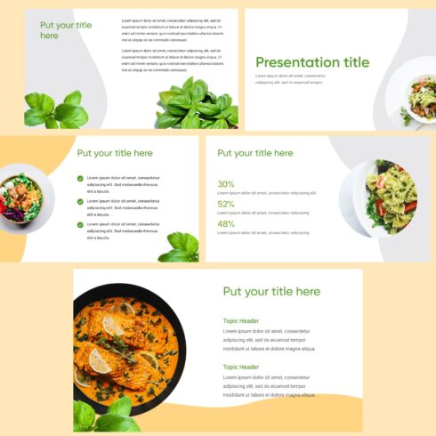 Free Powerpoint Templates Food 1500 1500 2.