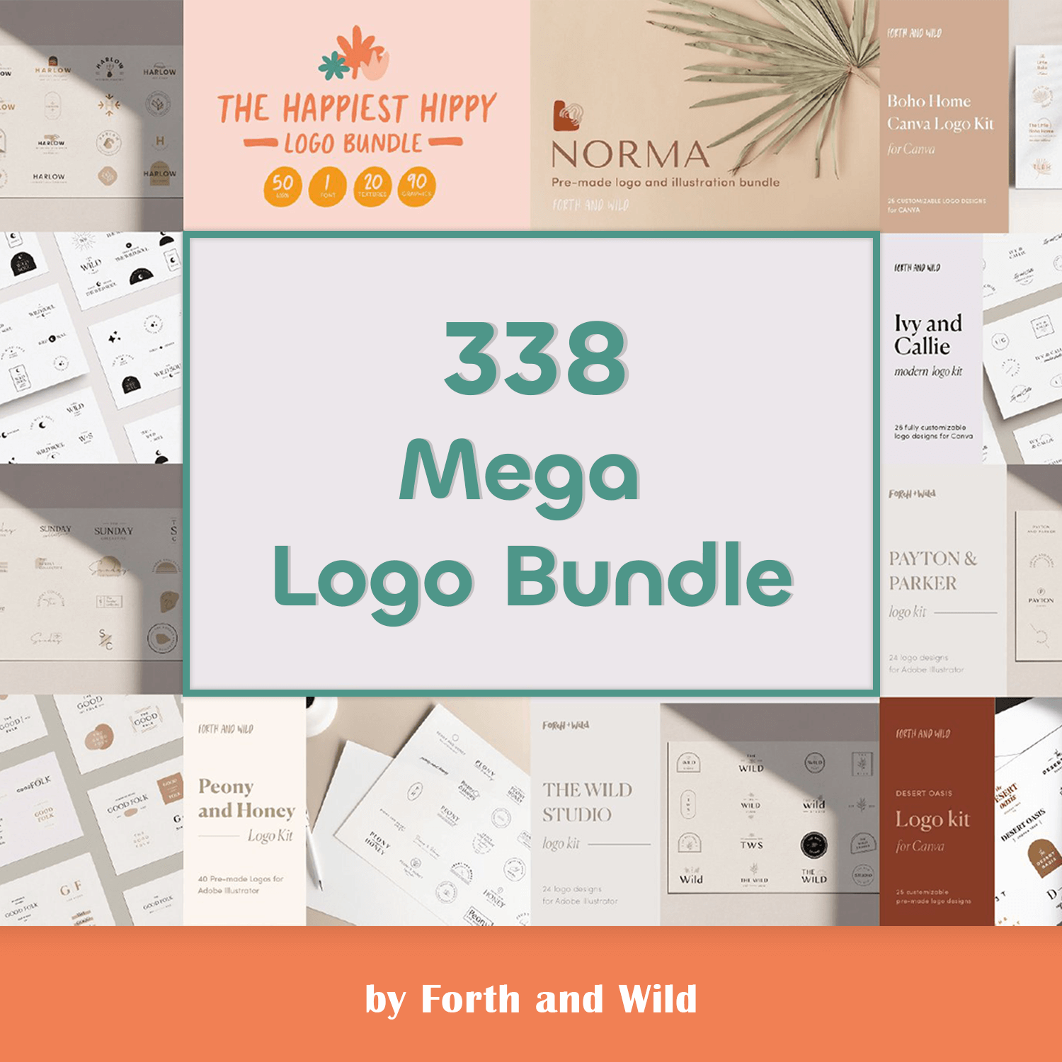 338 mega logo bundle.