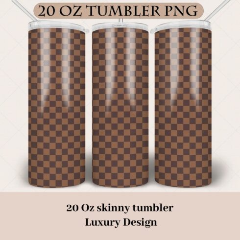 20 Oz Skinny Tumbler Fashion Design cover image.