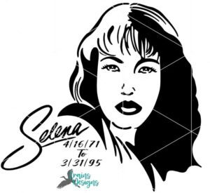 3 Selena SVG and PNG – MasterBundles