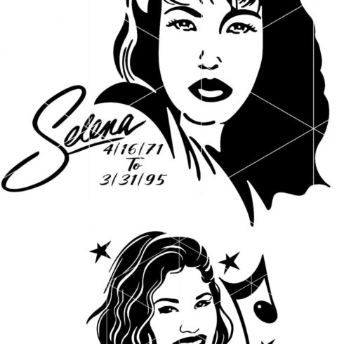 3 Selena SVG and PNG | Master Bundles