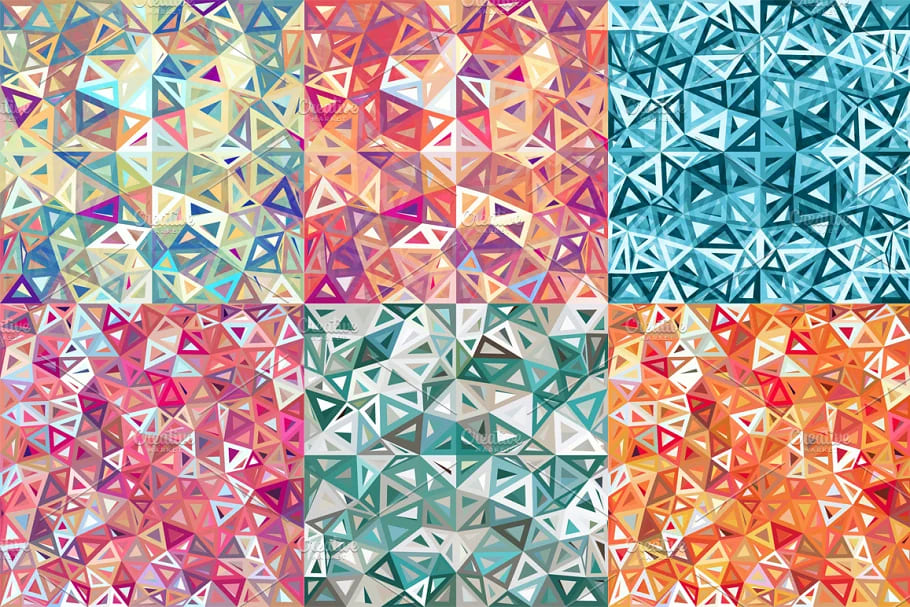 33 abstract vector backgrounds for textile or paper.