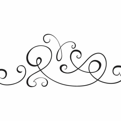 Dividers SVG, Flourishes Dividers, Floral Dividers, Text | MasterBundles