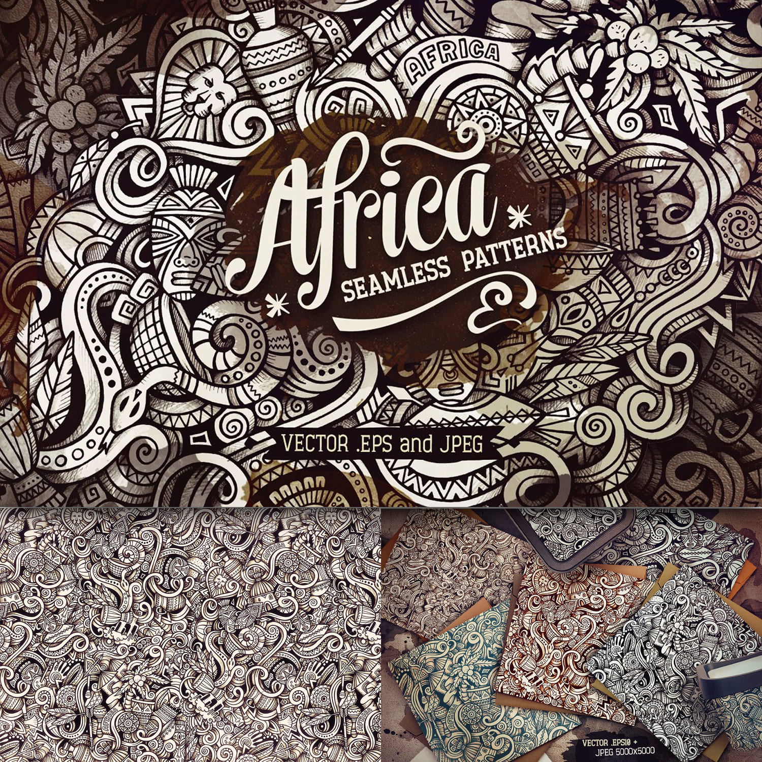 Africa Graphics Patterns 1500 1500 1.