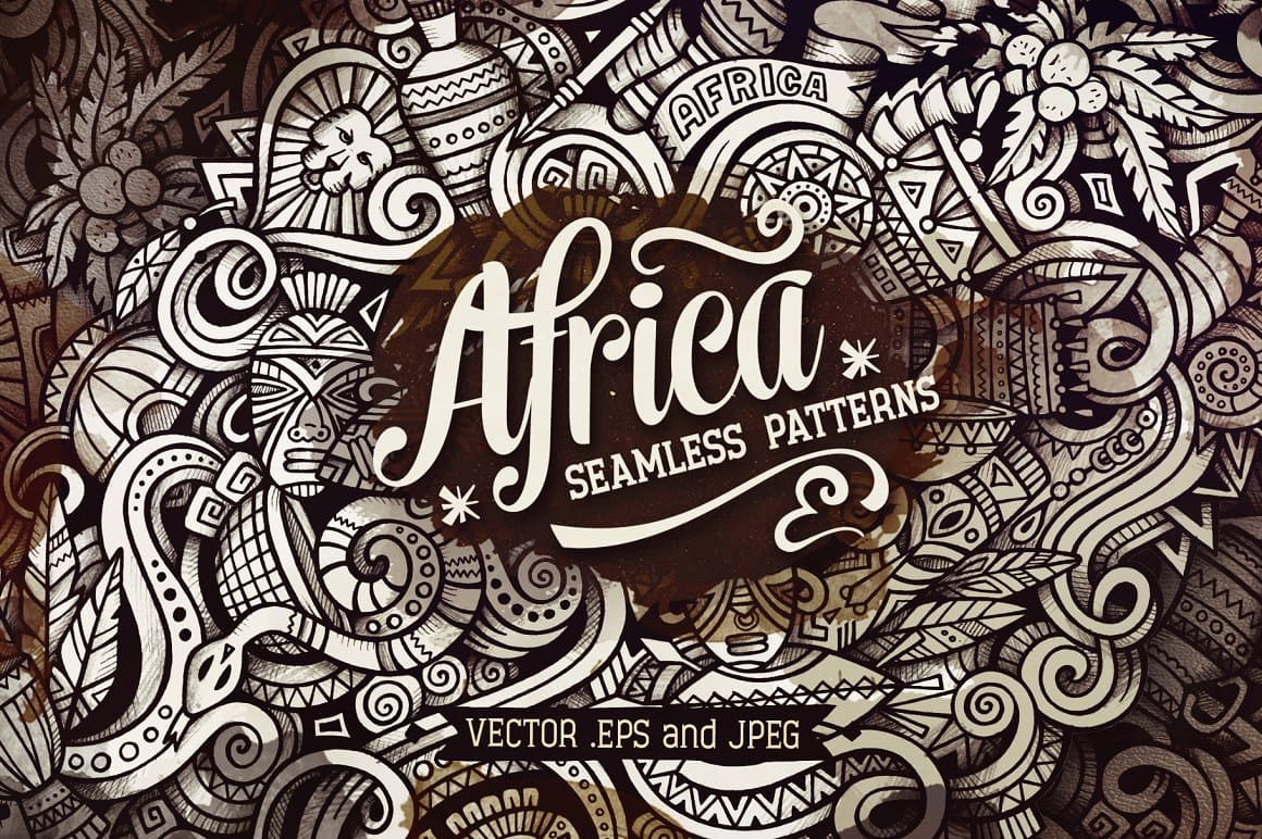 Africa Graphics Patterns Preview 1.