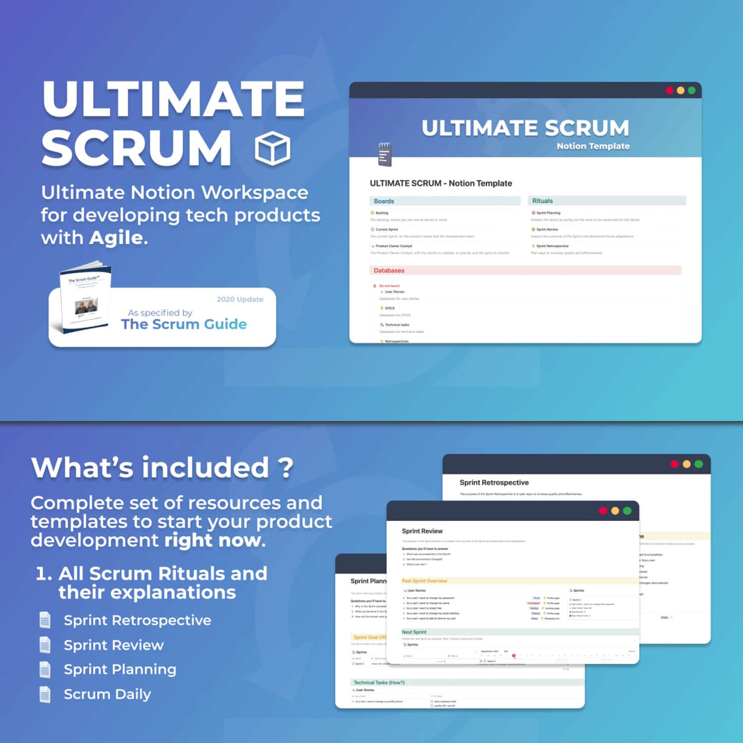 Information about Ultimate Scrum.