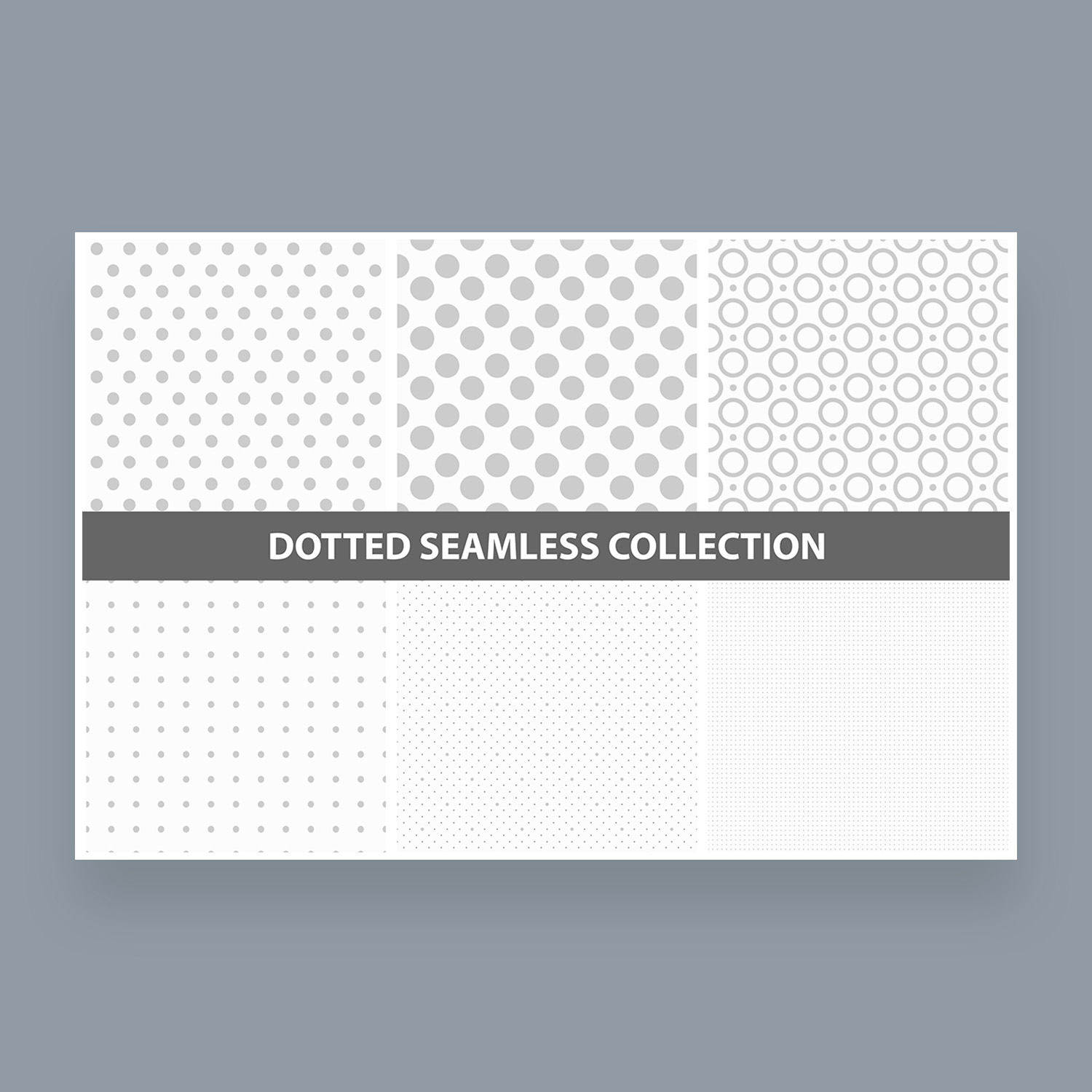 amazing dotted seamless patterns cover image.