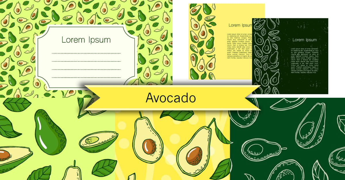 Avocado Patterns facebook image.