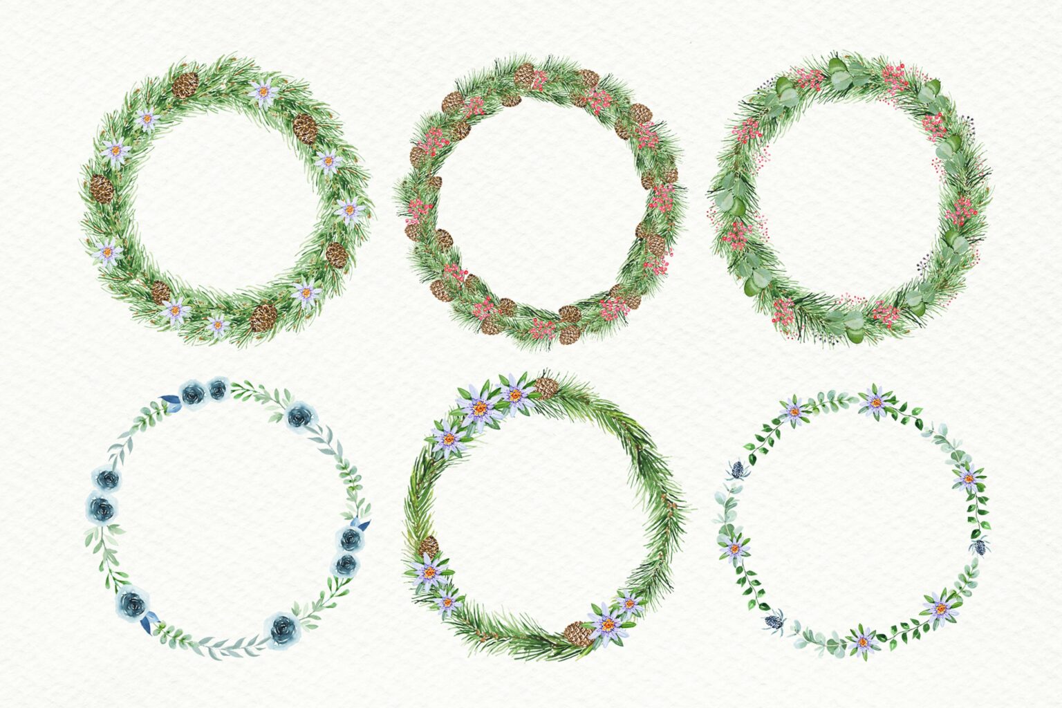 Watercolor Mountains Creator. Greenery, Wreath, Background PNG ...
