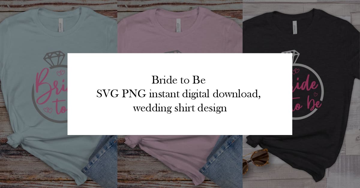 Bride SVG Instant Digital Download facebook image.