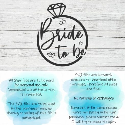 Bride SVG Instant Digital Download cover image.