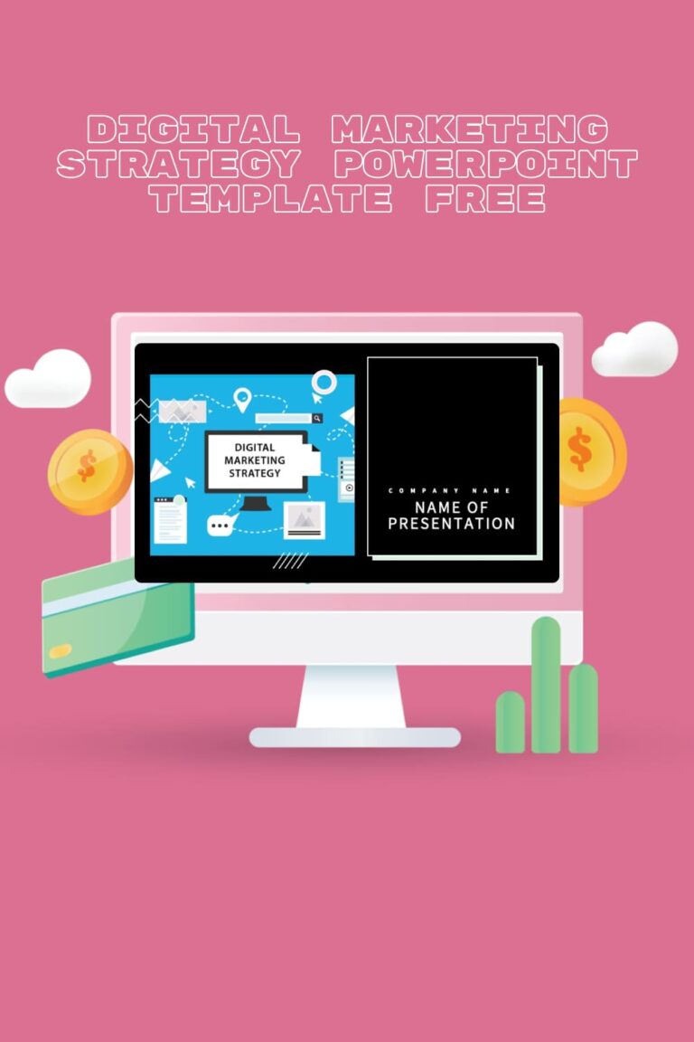 Digital Marketing Strategy Powerpoint Template Free – MasterBundles