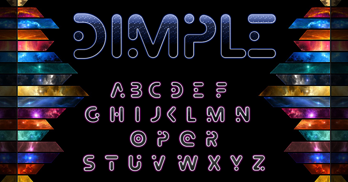 Dimple font for facebook.