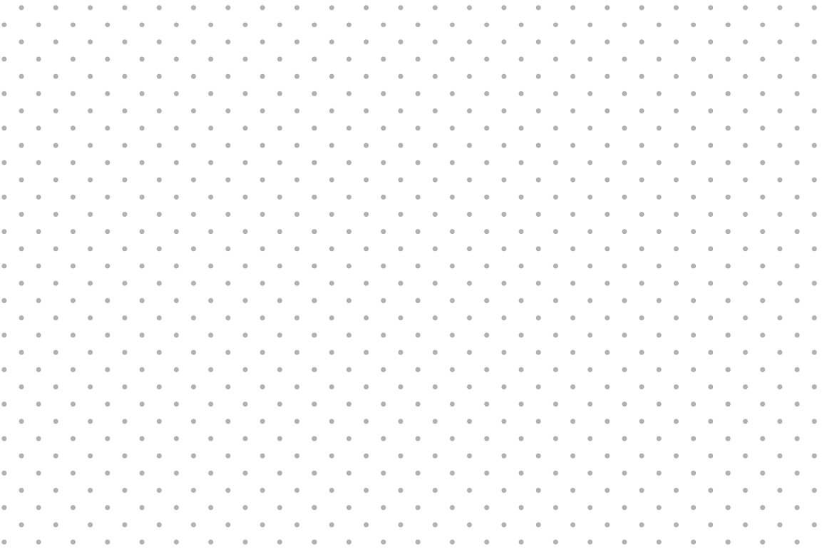 A set of dotted seamless patterns of small dots that form small diamond-shaped patterns.