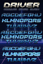 Driver Font – MasterBundles
