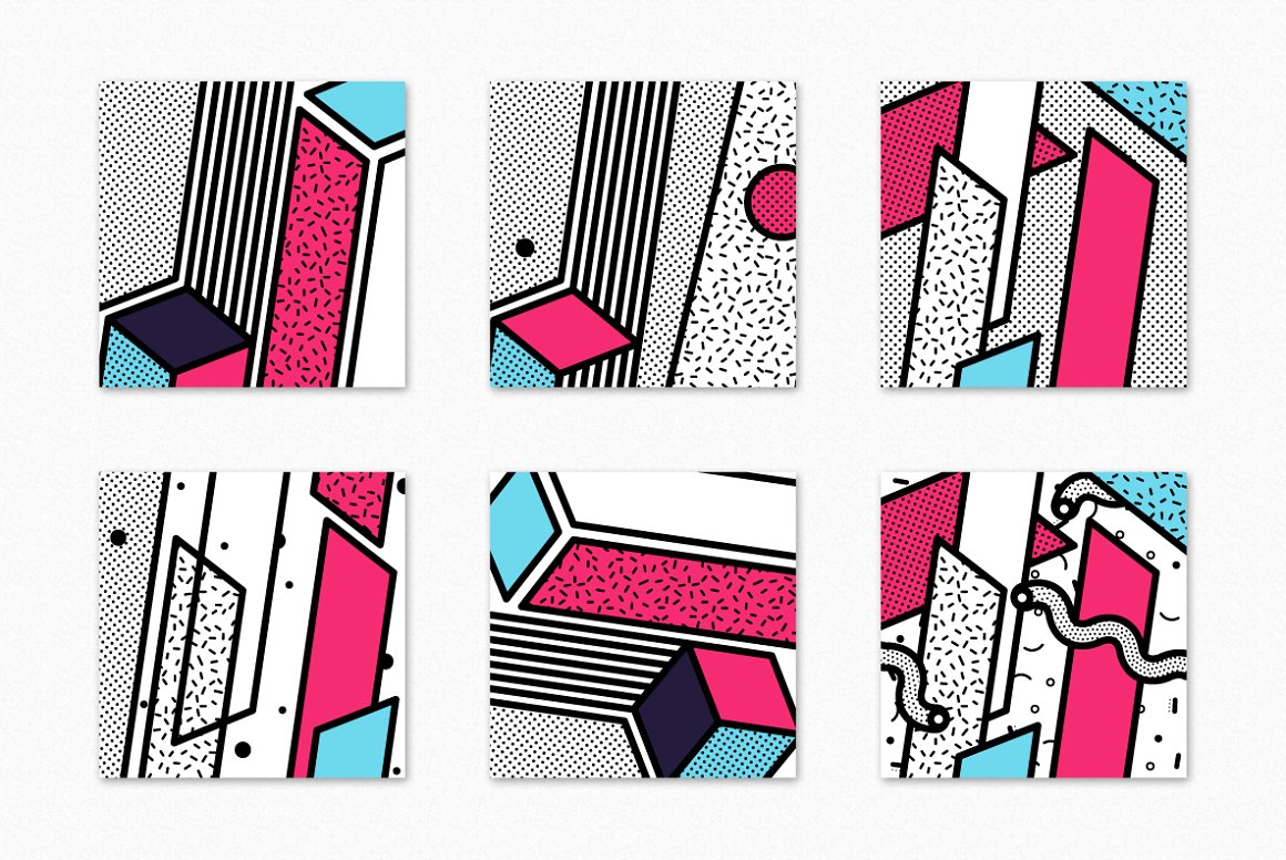 Preview prints of different colors.