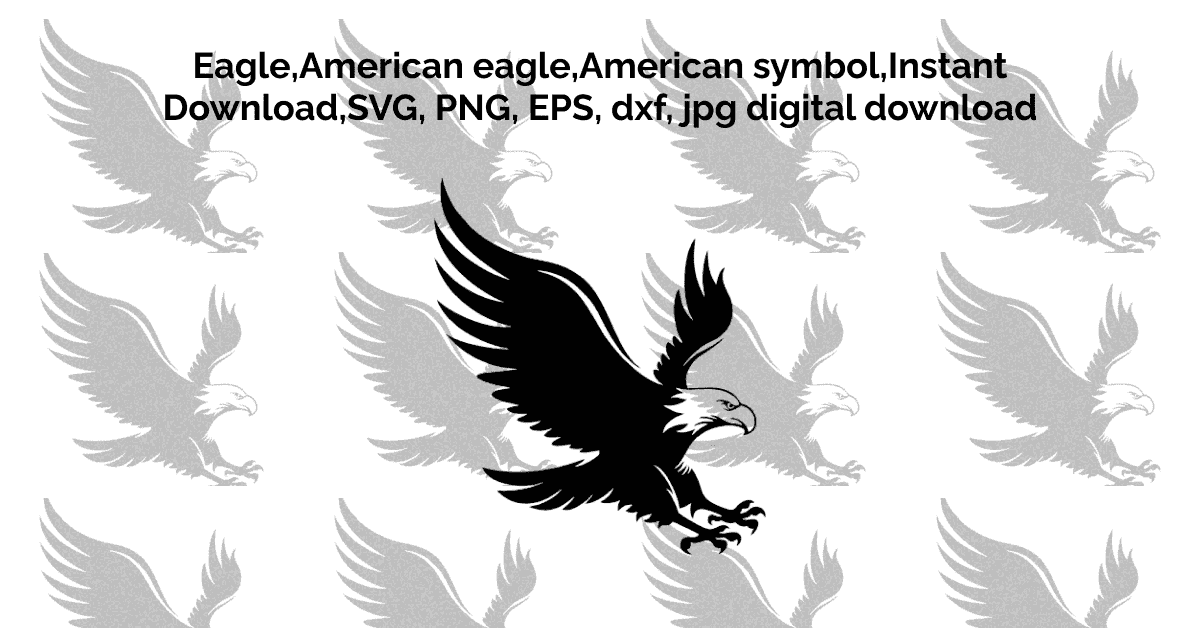 American eagle. Vector illustration. T-shirt design, logo. Stock Vector