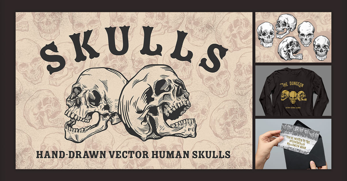 Skulls facebook image.